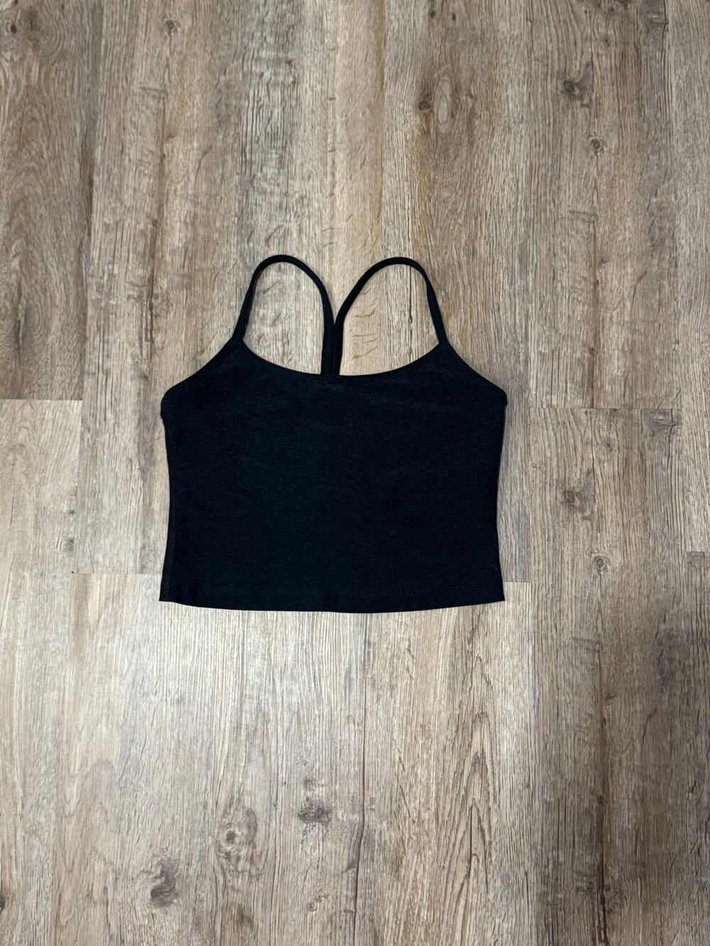 Beyond Yoga Women’s Spacedye Slim Racerback Cropped Tank Top Size Small